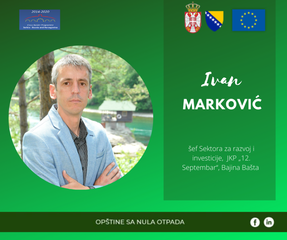 Opštine sa nula otpada: Ivan Marković o upravljanju otpadom u Bajinoj Bašti